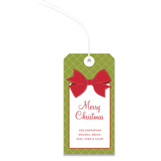 Gift of Christmas Hanging Gift Tags